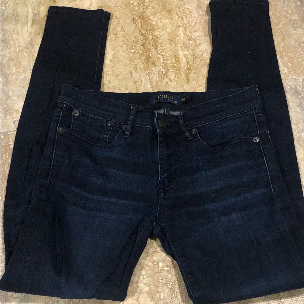 Polo by Ralph Lauren Women's Indigo Skinny Jeans size 26